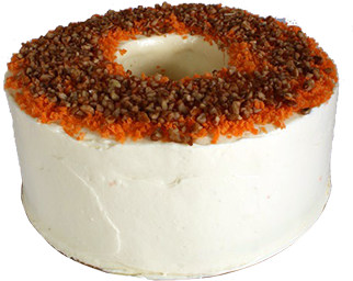 P Pastel Zanahoria - Pastel De Zanahoria Las Delicias (500x328), Png Download