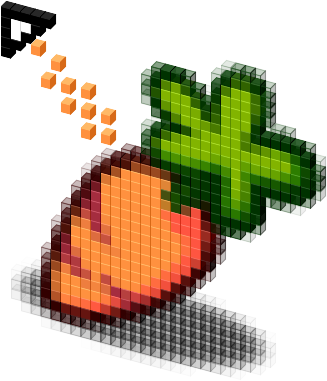 View Cursor On T-shirt - Zanahorias Kawaii Png (330x418), Png Download