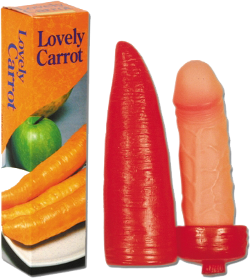 Hortaliza Erótica Zanahoria - Consolador Zanahoria (600x600), Png Download