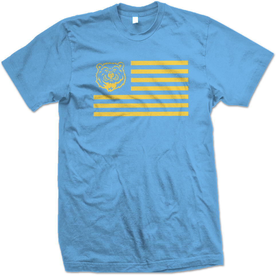 Image Of Ucla Bruins Flag - Descendents Milo Goes To College T Shirt (999x1062), Png Download
