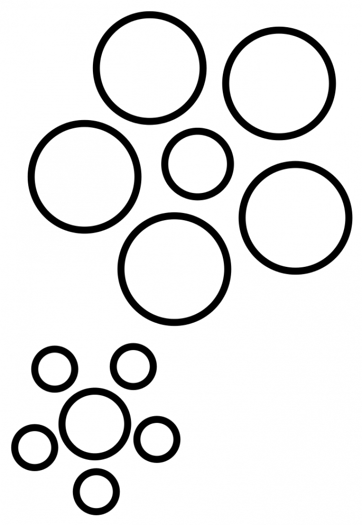 Ebbinghaus Illusion (744x1080), Png Download