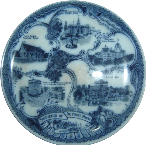 Is Your Plate Full - Blue And White Porcelain (473x473), Png Download