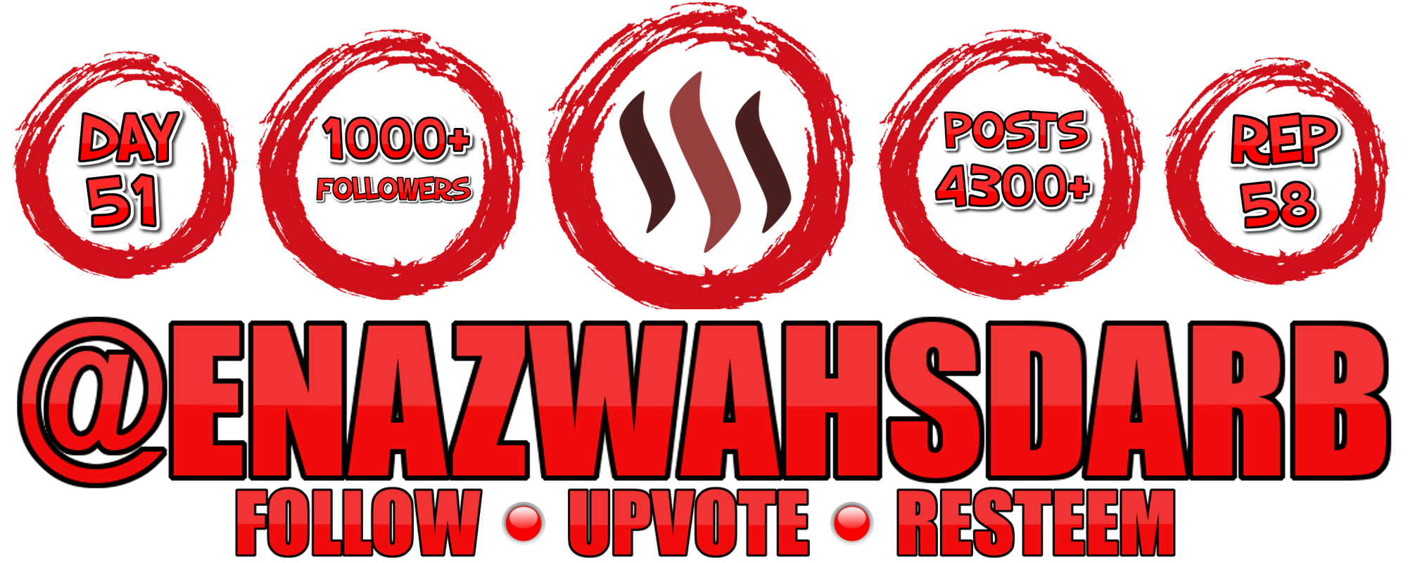 Day 51 1000 Followers - Portable Network Graphics (2000x824), Png Download