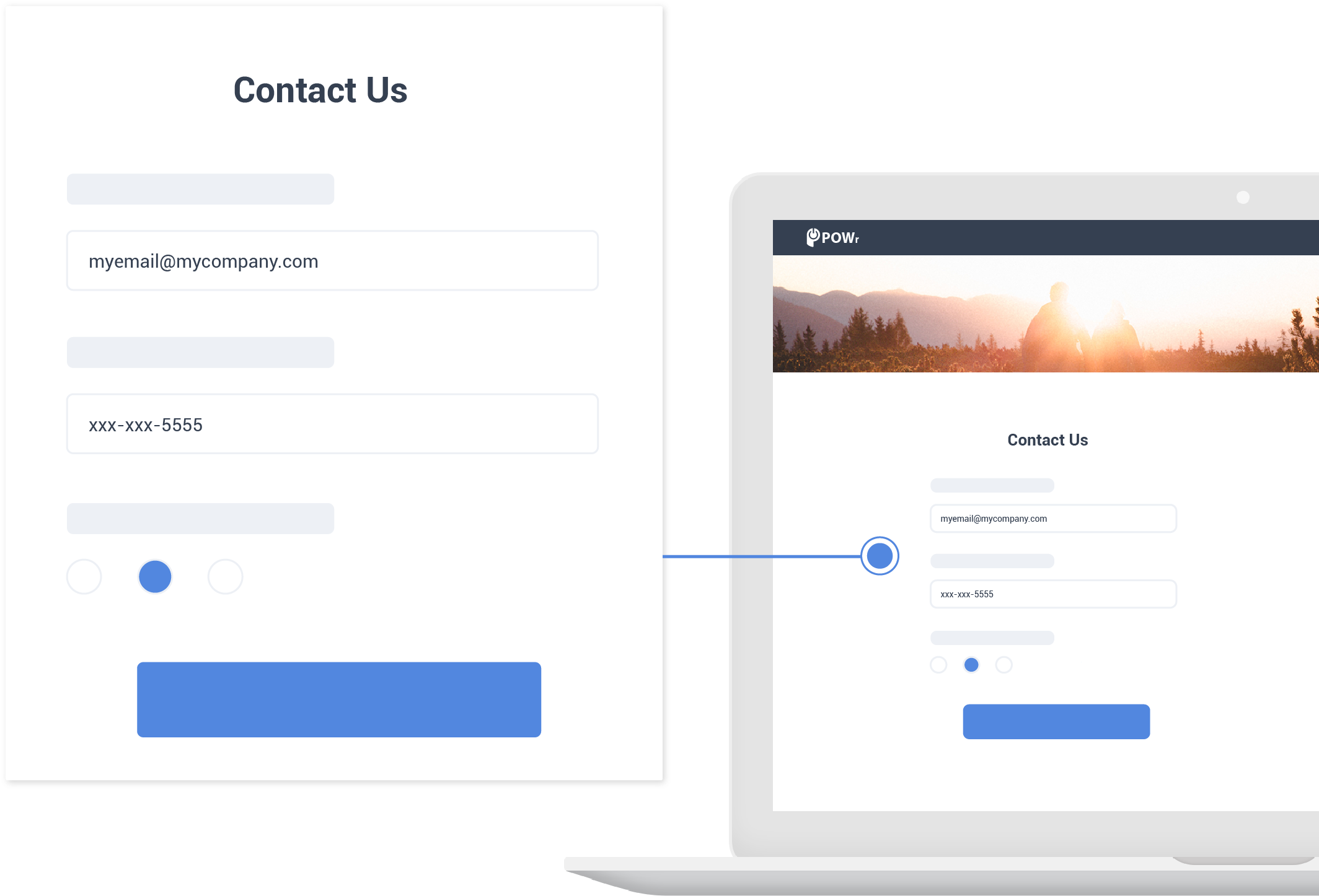 Plugin Display - Contact Us Form Widget (2199x1599), Png Download
