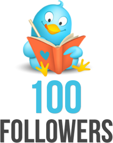 29 Nov - 100 Twitter Followers Thank You (600x600), Png Download