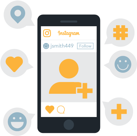 Business Accounts - Instagram Followers Phone Png (750x500), Png Download