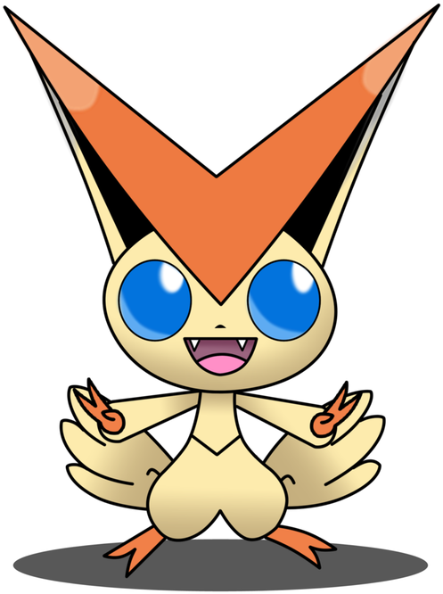Shiny Meloetta - Pokemon Victini (640x800), Png Download