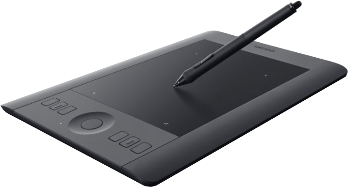 Intuos Pro Small - Graphics Tablet (738x403), Png Download