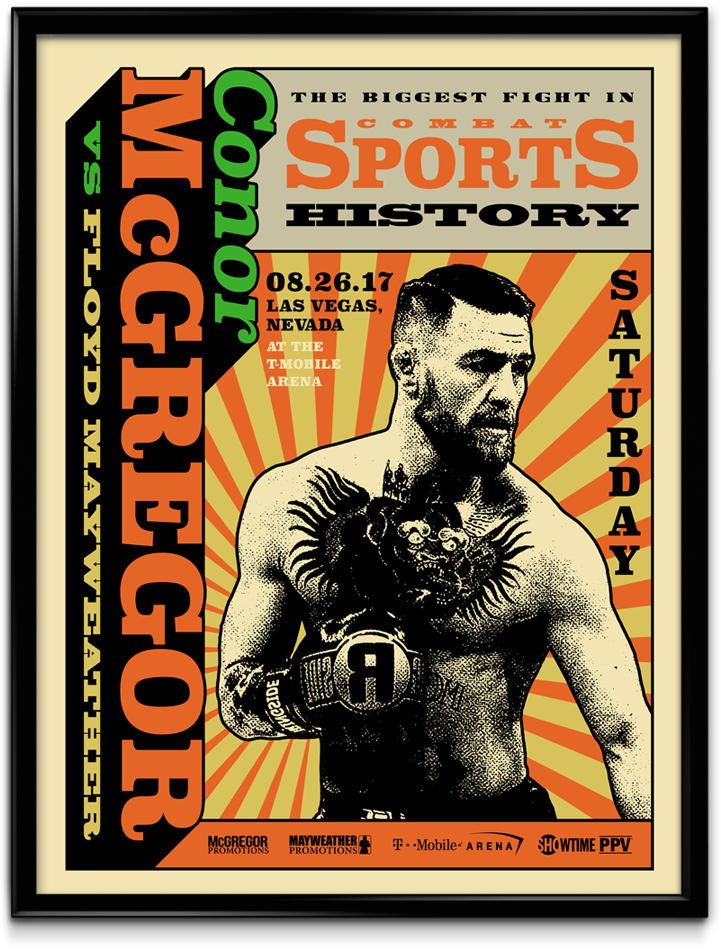 Mcgregor 18×24 Poster - Art (1024x1024), Png Download