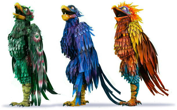 Shadows-followers - Parrot (723x430), Png Download