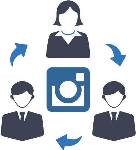 Insta Followers - Team Communication Icon (570x534), Png Download