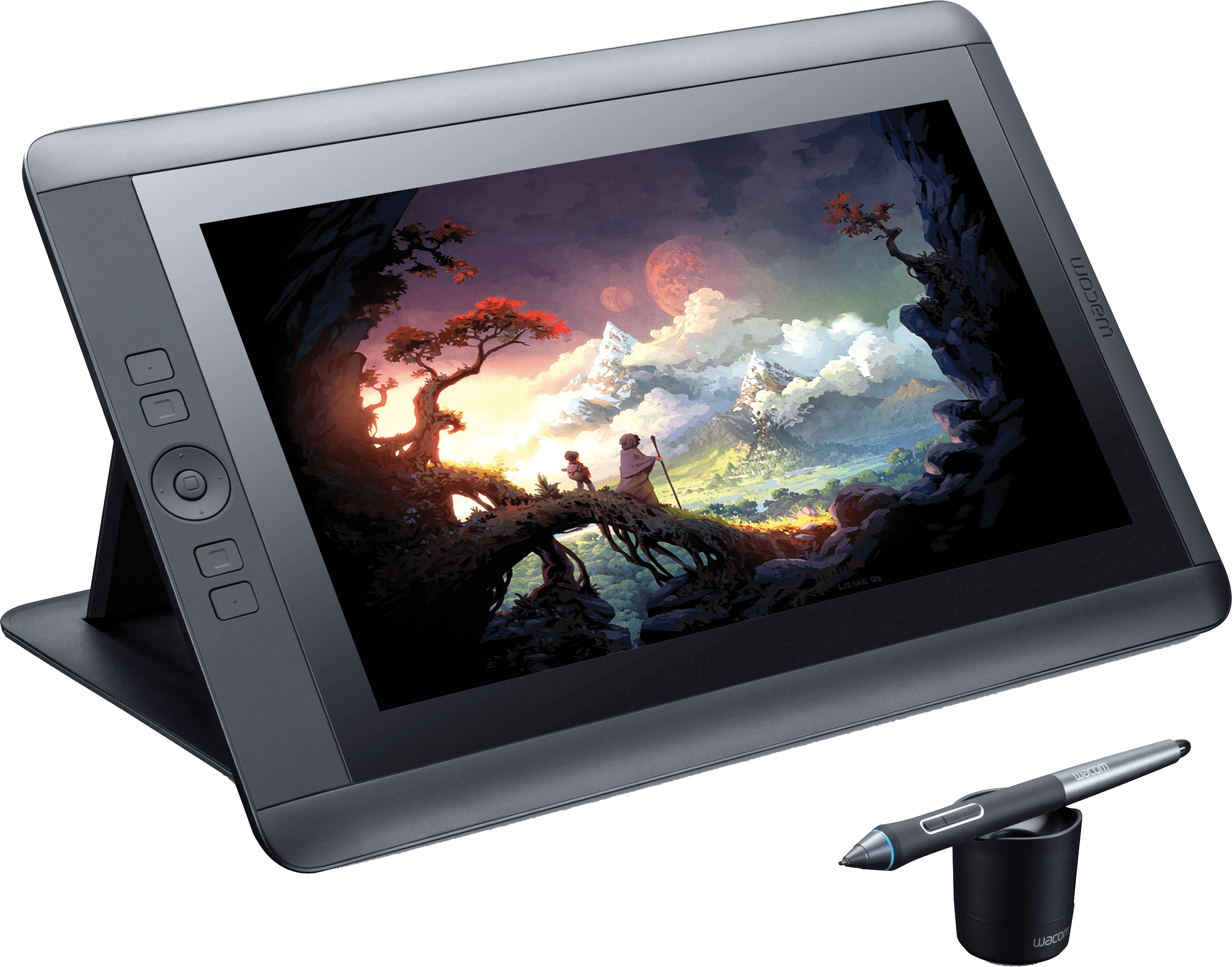 Wacom Cintiq 13hd Creative Pen And Touch Tablet - Wacom Cintiq 13 Hd Pen Display (dtk1300) (2500x1962), Png Download