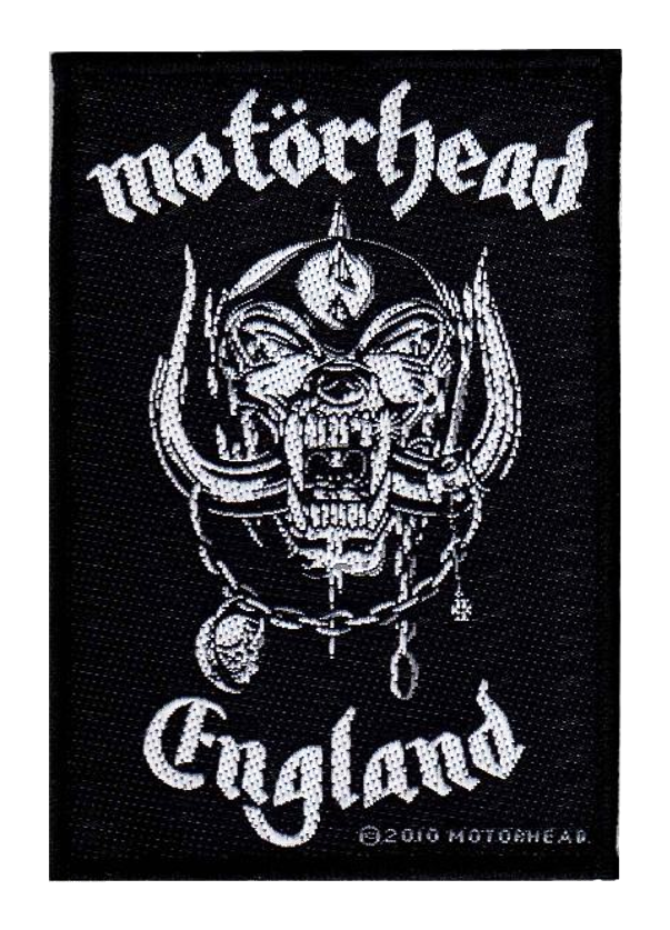 Motorhead Official Woven Patch England Sew-on - Motörhead Motorhead Patch - England (1000x1000), Png Download