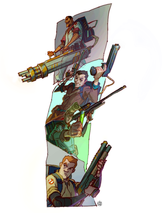 I've Been A Fan Of Ghostbusters Since I First Saw It - Ghostbusters Redesign (700x906), Png Download