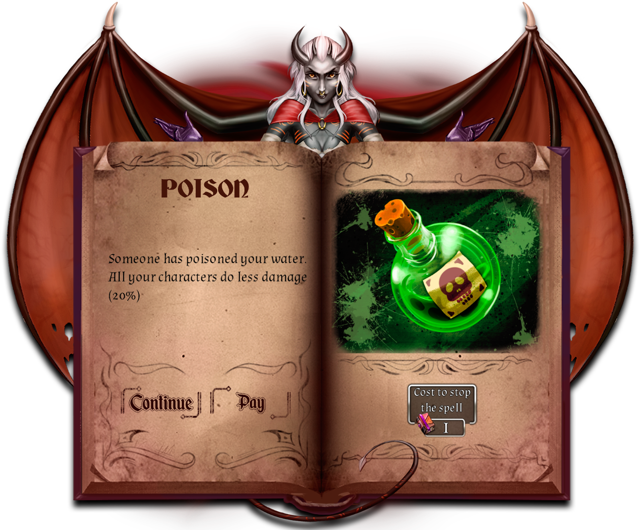 Chalishae's Spells Book - Spell Book (1300x1070), Png Download