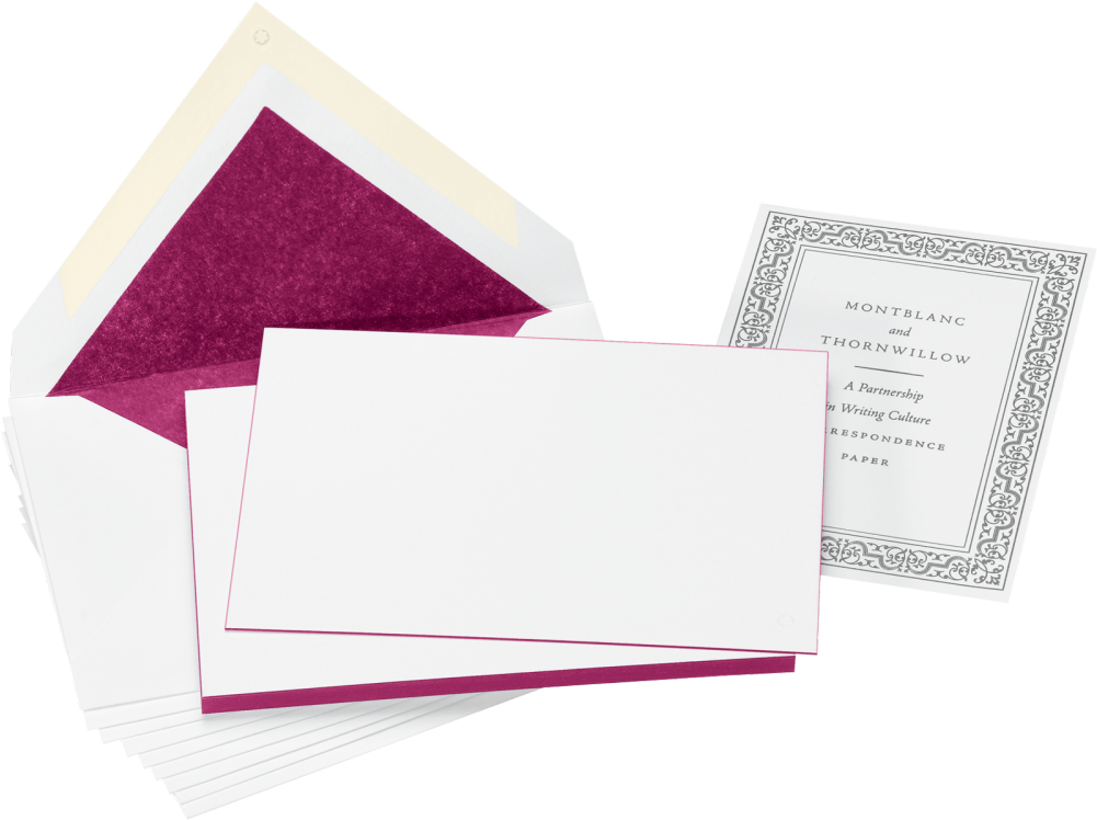 Montblanc モンブラン ラベンダーパープル カード+封筒(10セット)eブティック限定 (1000x1000), Png Download