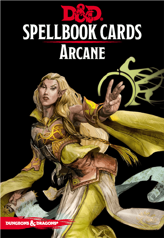Dungeons & Dragons - D&d Spell Cards Arcane (800x800), Png Download
