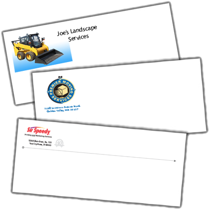 Custom Printed Envelopes - Printing (450x413), Png Download