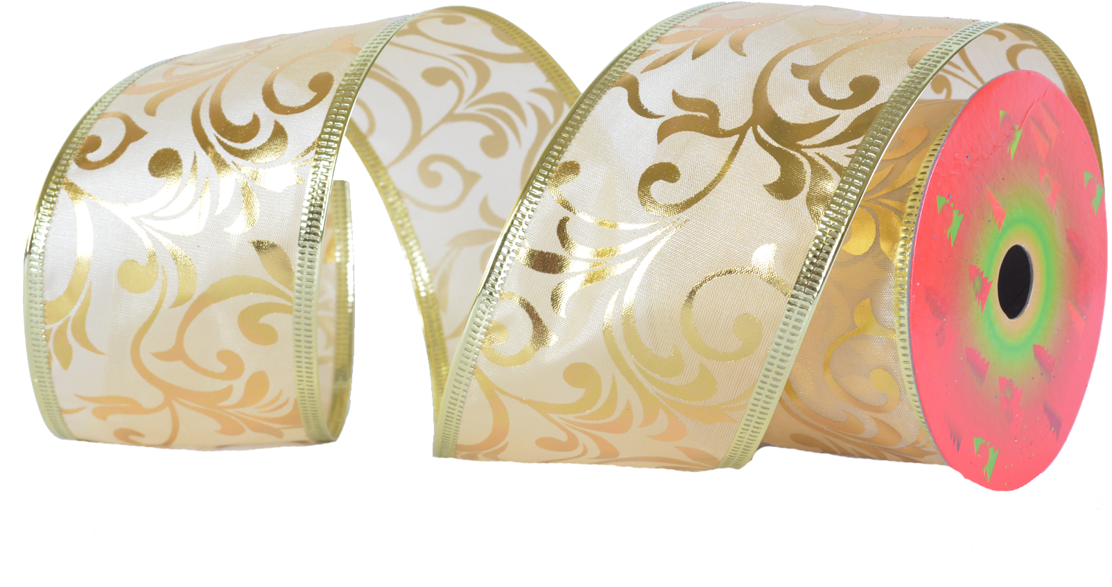 Cinta Estampada Poinsettia Dorada - Toilet Paper (1643x1080), Png Download