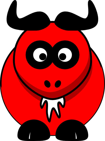 Ox - Cartoon Ox (444x596), Png Download