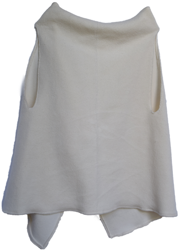 Stretch Fur Poncho Vest - Blouse (498x498), Png Download