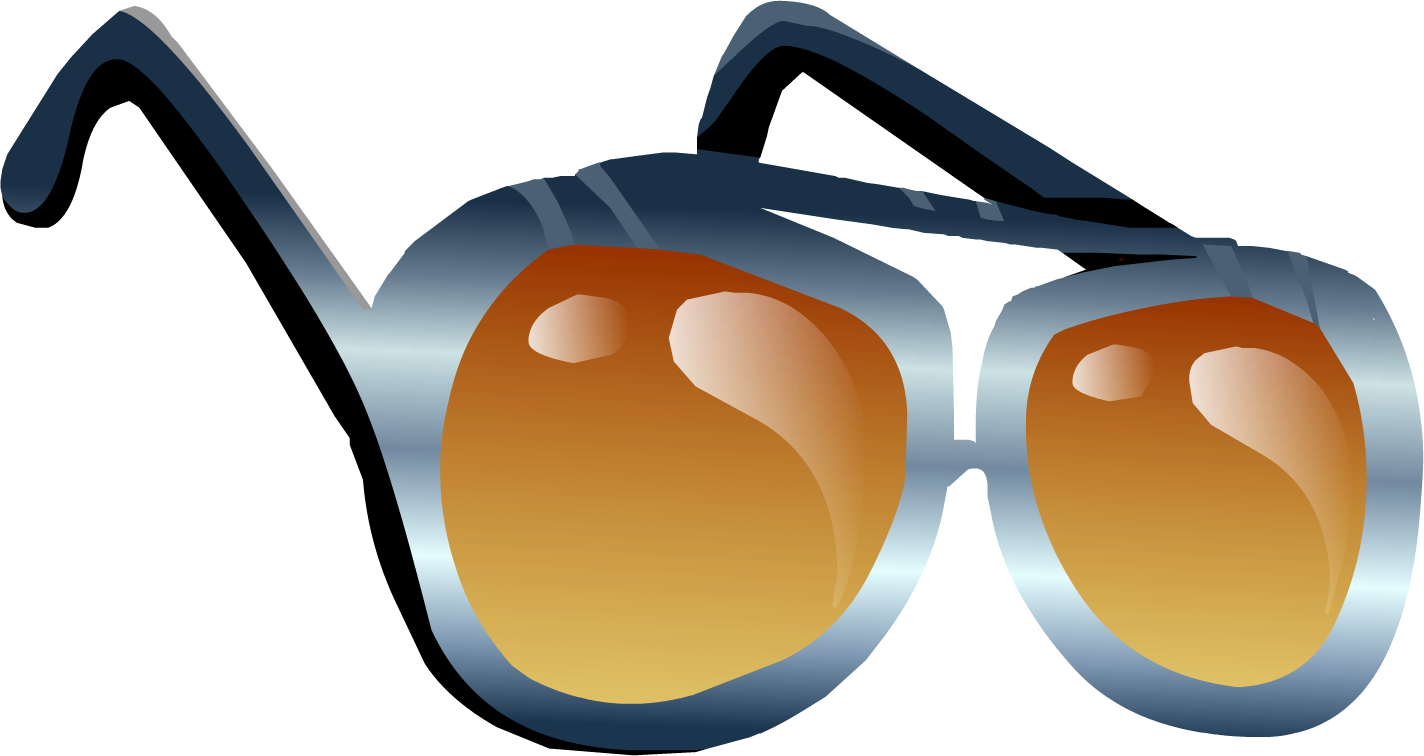 2068 Icon - Club Penguin Gafas De Aviador (1424x756), Png Download