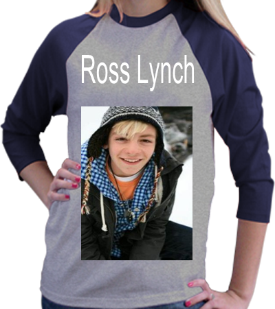 Anvil Youth T-shirt 2184b - Ross Lynch Shirt (400x450), Png Download