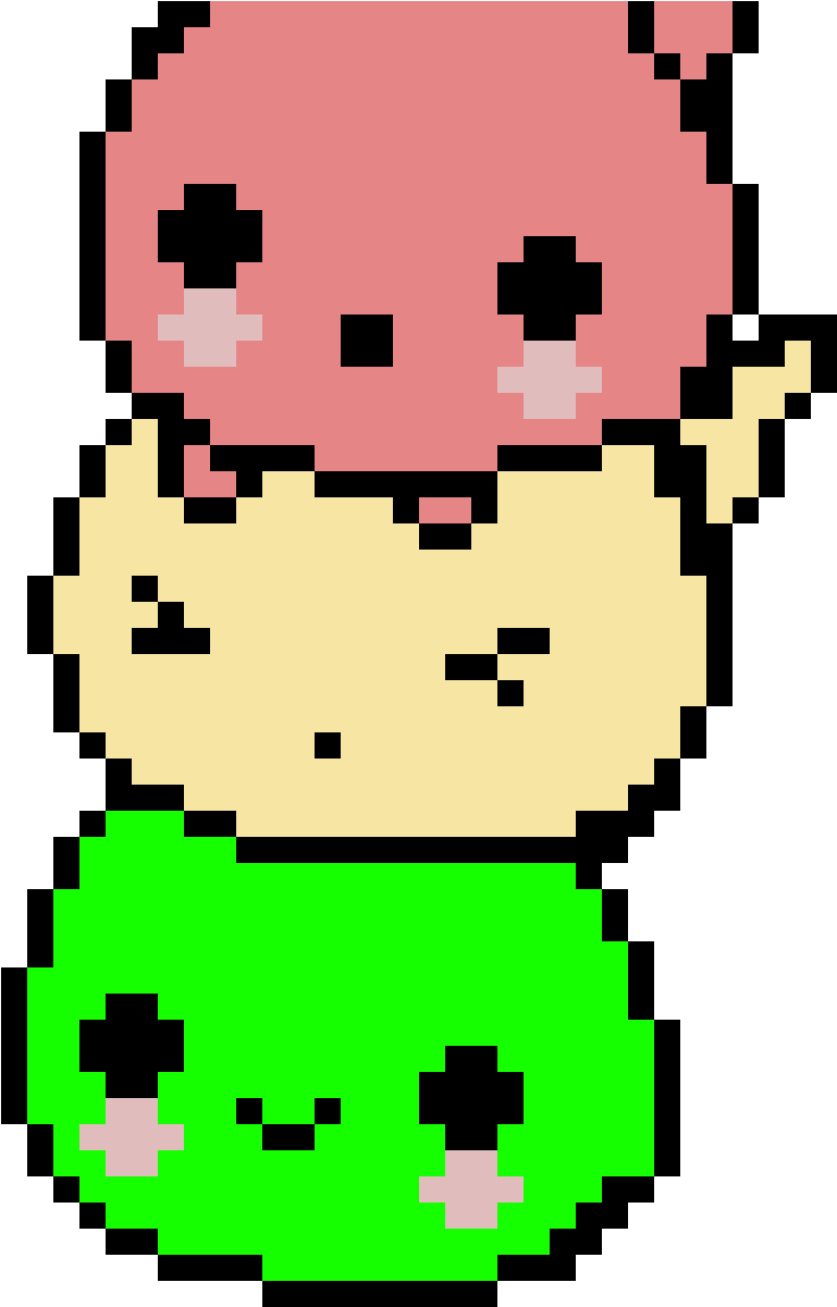 Download Weeaboo Kawaii Dessin Pixel Art Png Image With No