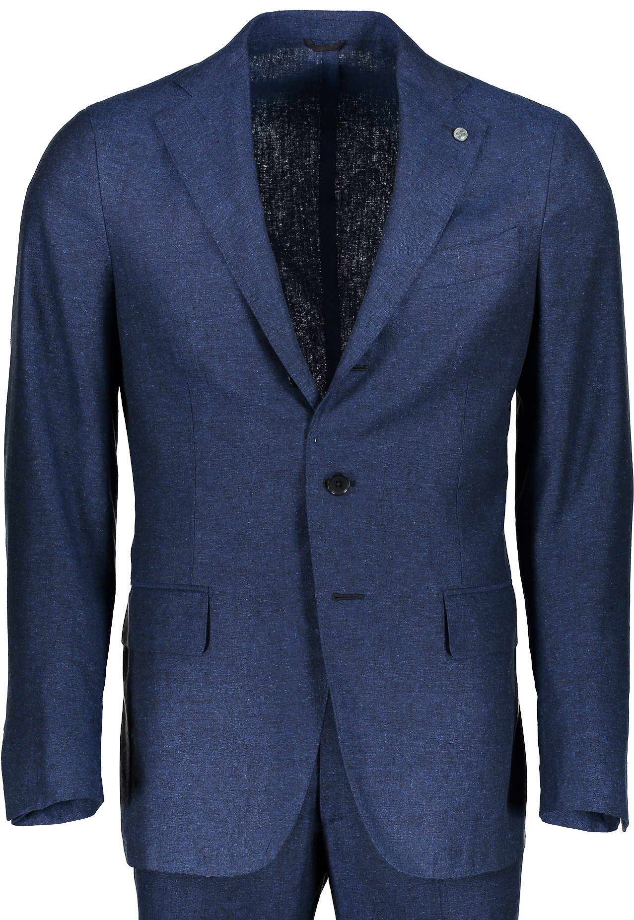 Suit Texture Blue - Blue (1280x1920), Png Download