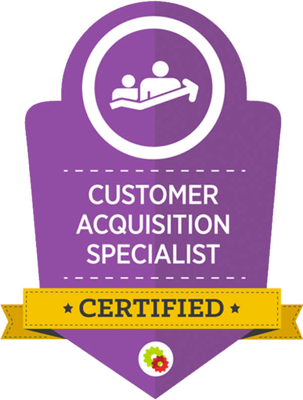 Digital Marketer Certified Customer Acquisition (600x800), Png Download
