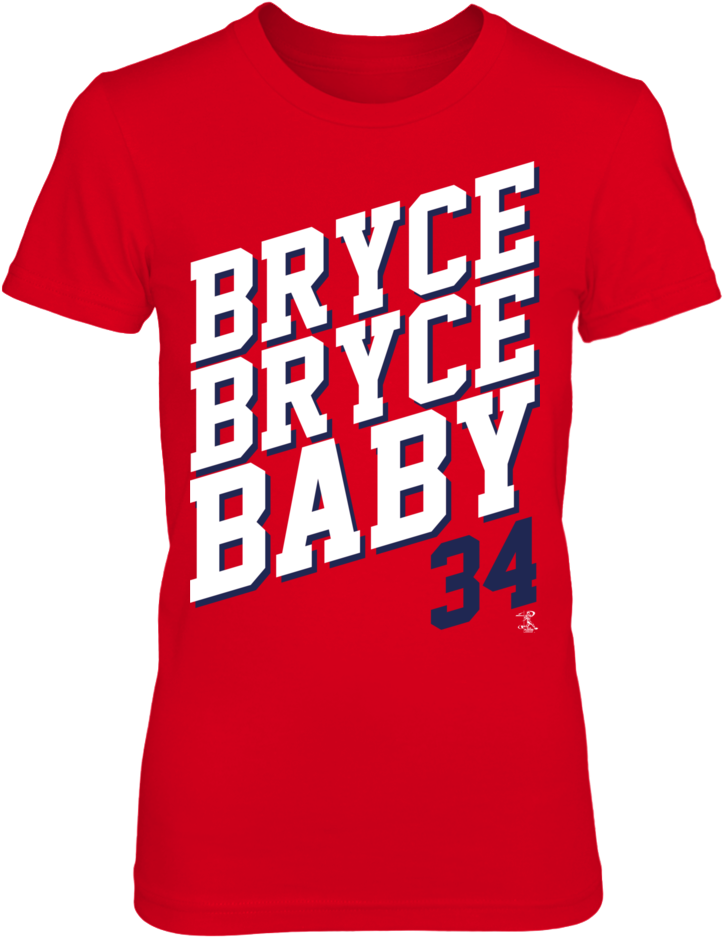 Bryce Harper Bryce Bryce Baby T Shirt - Ezekiel Elliott Shirt Feed Me (1000x1000), Png Download