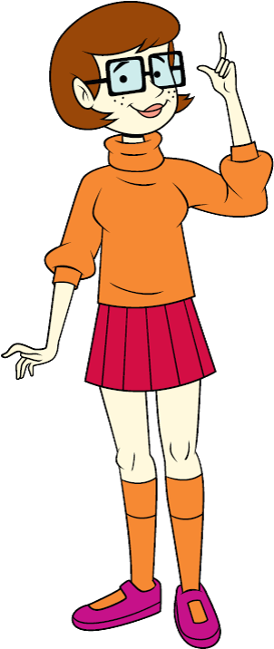 Velma - Velma Dinkley Be Cool Scooby Doo (308x723), Png Download