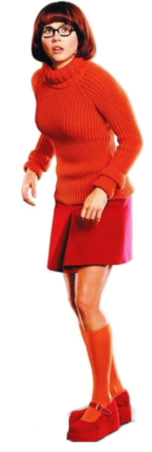 Velma Dinkley - Scrappy Doo 2 Movie Velma (364x906), Png Download
