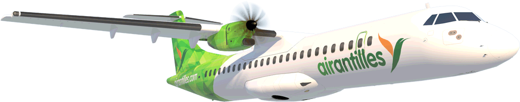 Air Antilles (1020x294), Png Download