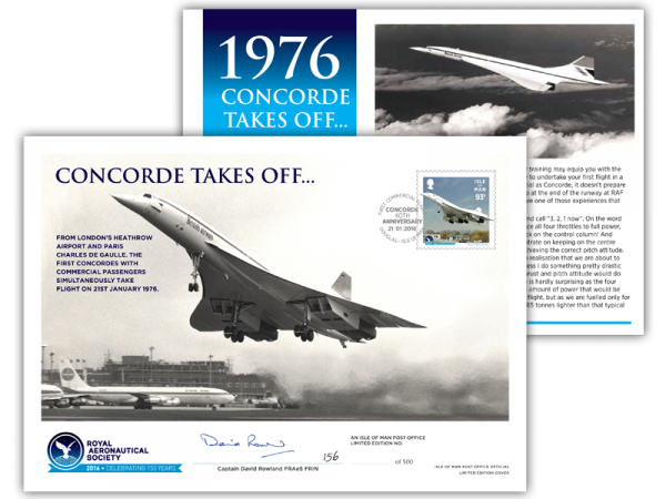 A Stunning Limited Edition Cover To Mark The 40th Anniversary - Royal Aeronautical Society (600x450), Png Download