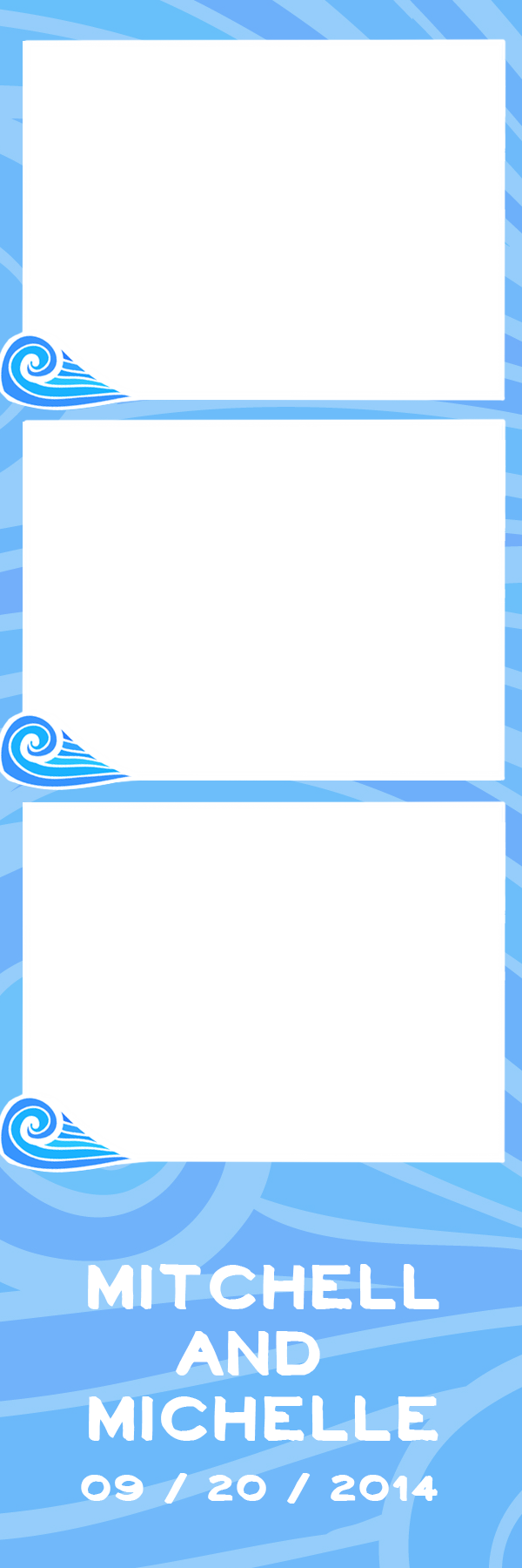 Light Blue Texture - Blue (600x1800), Png Download