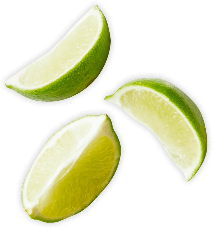 Lime Wedges - Lime (800x800), Png Download