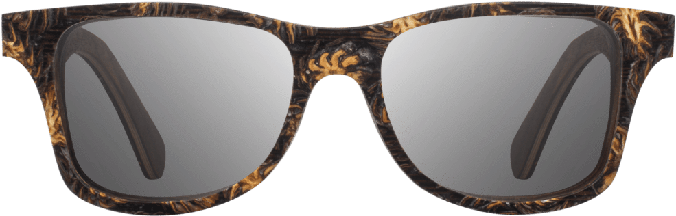 Canby Cone Walnut Grey Polarized Wsccwgp F 1 10 - Acetate Sunglasses (1024x1024), Png Download