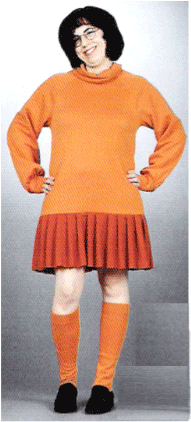 Velma Larger Image - Velma Costume (294x500), Png Download