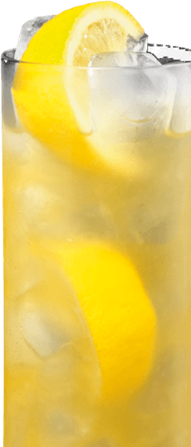 Fill A Glass With Ice, Squeeze 2 Lemon Wedges, Pour - Tea (390x703), Png Download