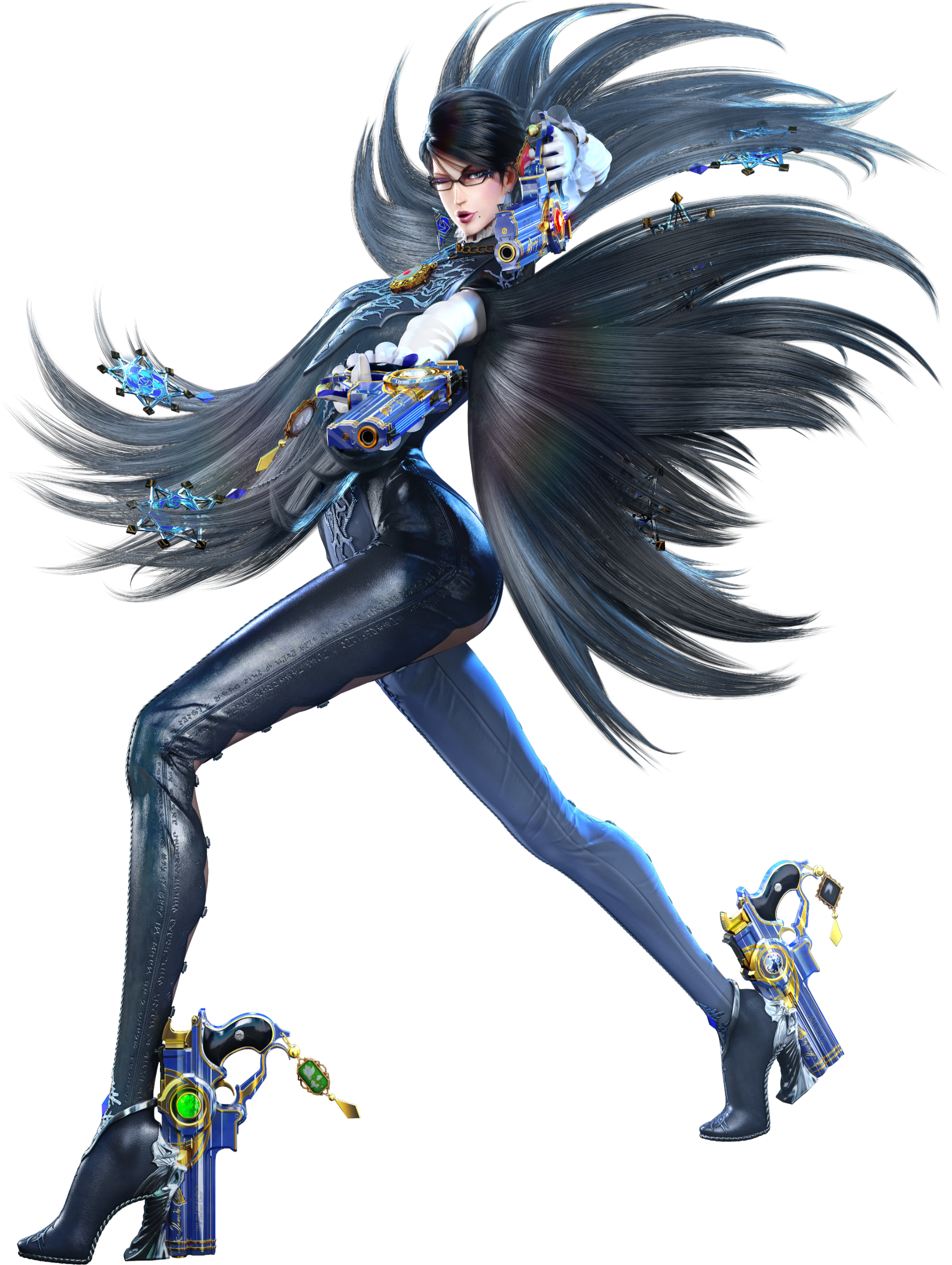 Bayonetta 2 Super Smash Bros - Bayonetta Render (2077x2751), Png Download