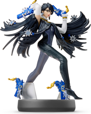 Bayonetta Amiibo Figure - Bayonetta Player 2 Amiibo (321x400), Png Download