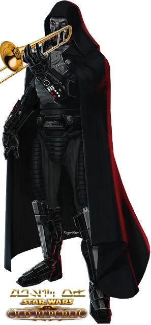 The Music Of Swtor - Darth Malgus Transparent (297x640), Png Download