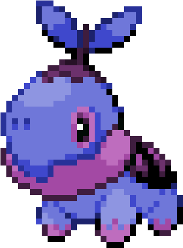 Turtwig - Minecraft Turtwig Pixel Art (642x642), Png Download