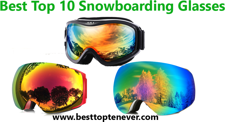 Best Top 10 Snowboarding Glasses For Man And Women - Zionor Lagopus X4 Snowmobile Snowboard Skate Ski Goggles (1200x600), Png Download