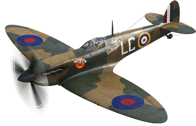 Spitfire Ia - Dunkirk Png (701x600), Png Download