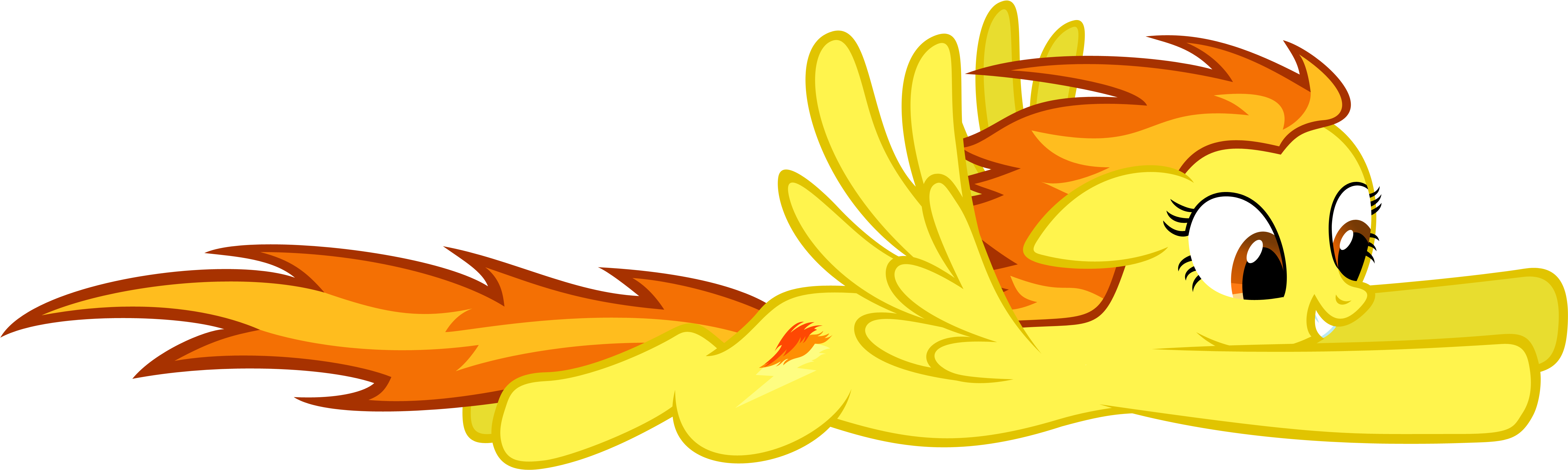 Post 16340 0 62524200 1381553533 Thumb - My Little Pony Flying (6000x1900), Png Download