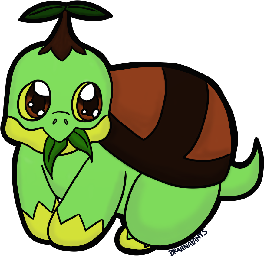 Turtwig (1600x860), Png Download