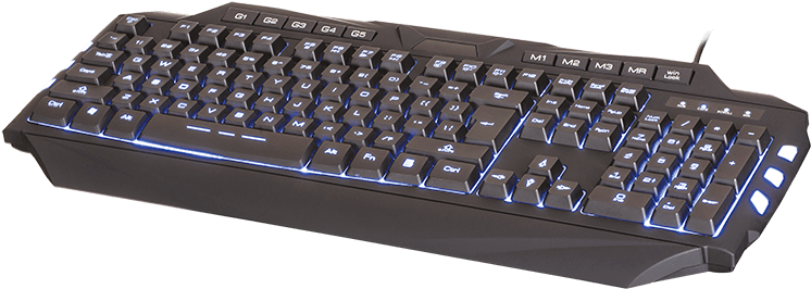 Imagen De Pccl-200es - Gaming Keyboard Cl-200de Zubehör (750x285), Png Download