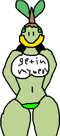 Carry The Turtwig - Cartoon (620x453), Png Download